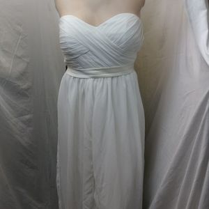 Coco Melody Strapless Ivory Special Occasion Dress, Size 18 NWT